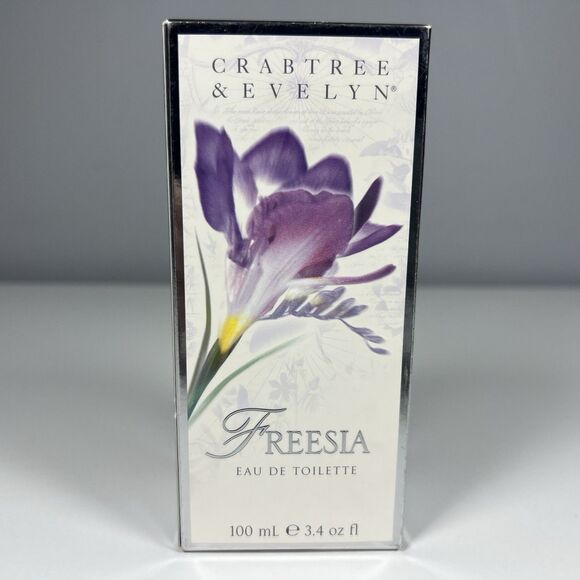 Crabtree & Evelyn Freesia Eau De Toilette 3.4 OZ NIB Discontinued Rare - Picture 6 of 9